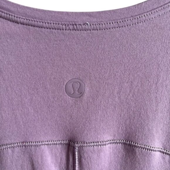 Lululemon Side Story Tank Size 4 Lilac Quartz Light Purple - Picture 6 of 6